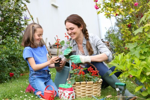 Local garden maintenance in The Hyde with lawn and hedge care